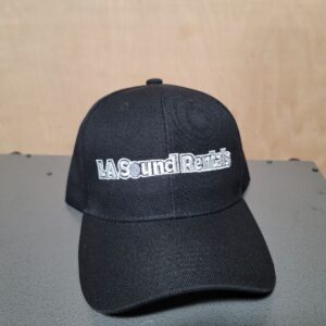 “LA Sound Rentals” Strapback Cap – Black